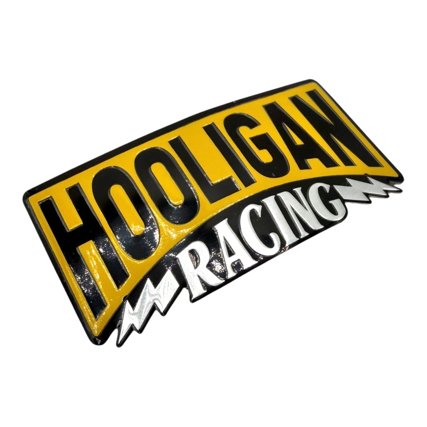 Hooligan Racing Aluminum Sticker
