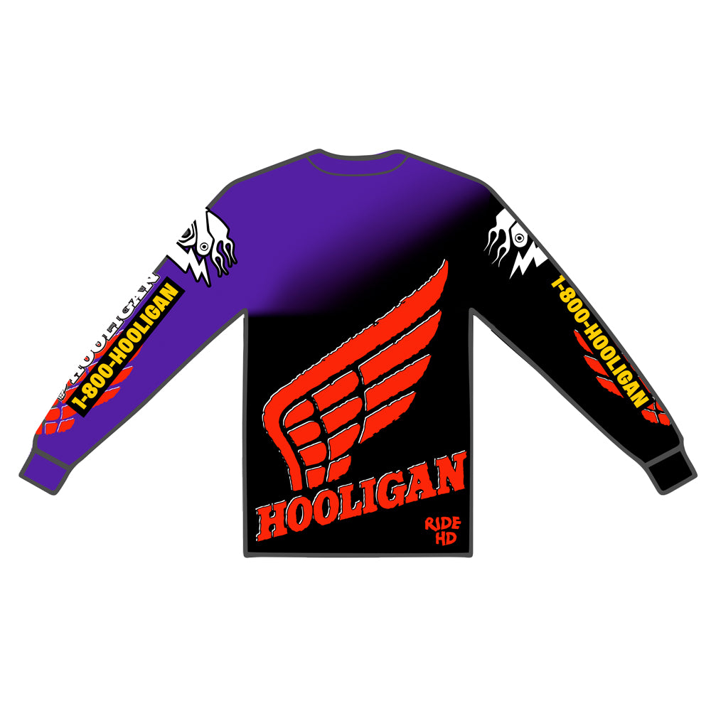 Hooligan Racing 90s Moto Jersey