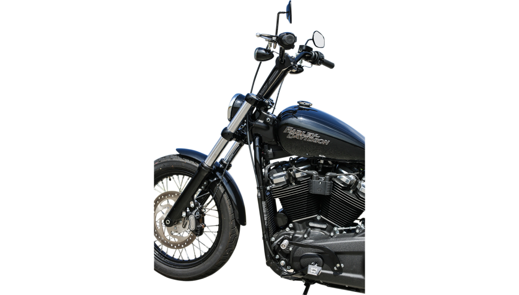 Thrashin 1in Risers 8In W/ Guage Cutout 18-22 Softail