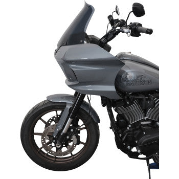 Klockwerks Flare 10in Lowrider ST Dark Smoke Windshield