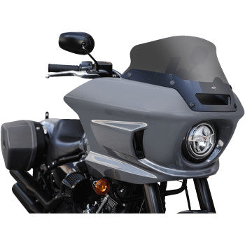 Klockwerks Flare 6in Lowrider ST Dark Smoke Windshield